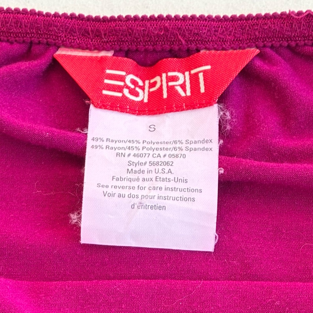Esprit Magenta Midi Skirt - Picture 2 of 6